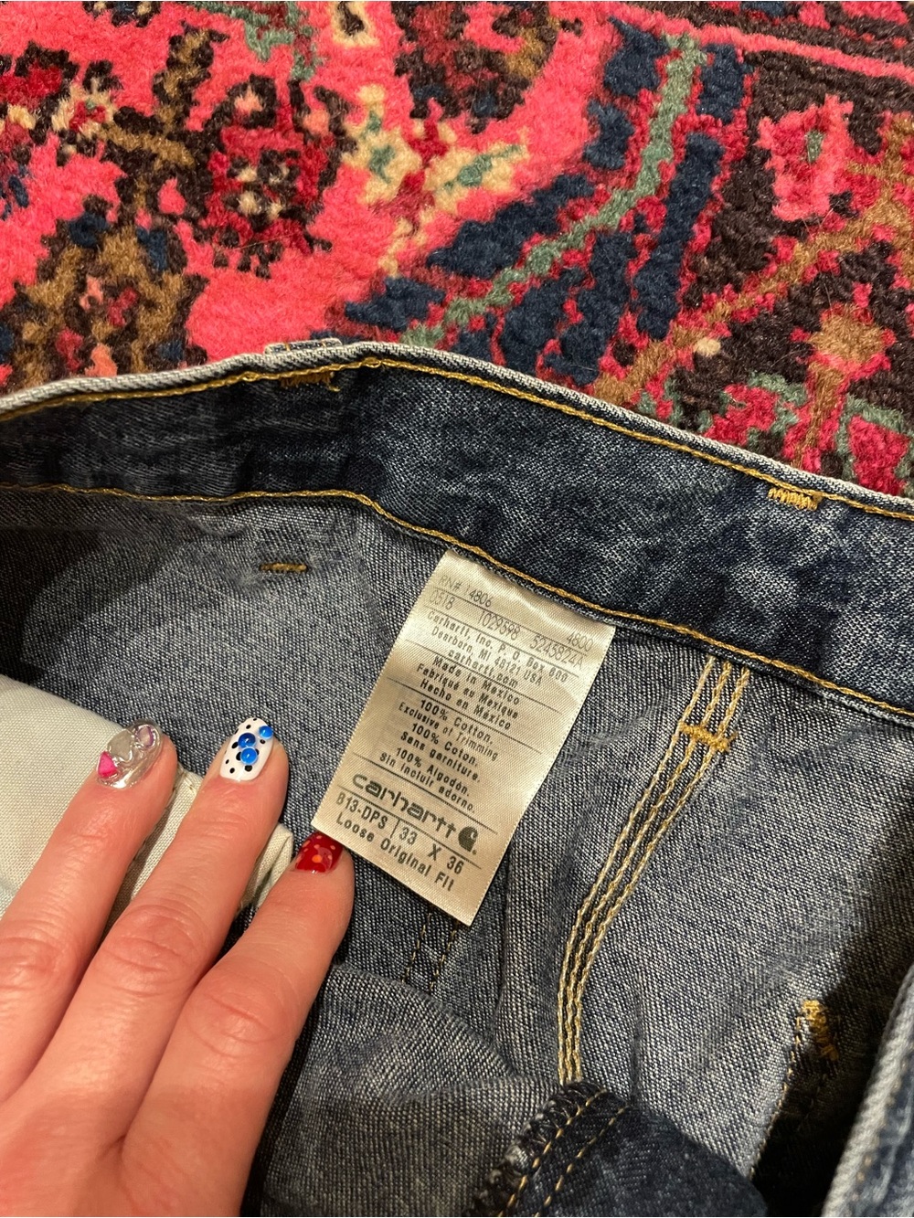 Carhartt Vintage Men’s Jeans 33 x 36 - Picture 5 of 5